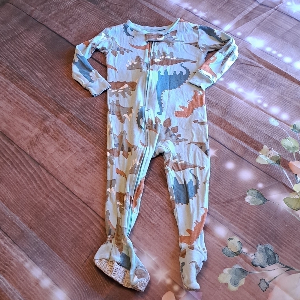 Dinosaur footie pajamas child of mine Pajamas, Size 18MB for Kids